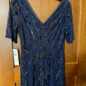 Beautiful Adrianna Pappell Beaded Dress